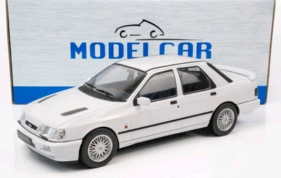Ford Sierra RS Cosworth 4x4 White Bianco 1990 MCG ModelCar 1:18 Nuovo - Immagine 1 di 4
