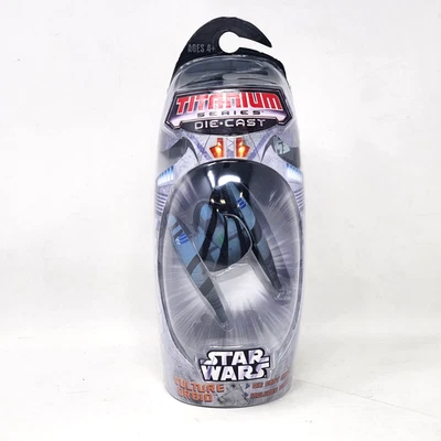 Star Wars Titanium Vulture Droid Die Cast Micro Machines Galoob Nuevo 2008 Hasbro Foto 1 de 4