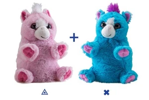 Wild Republic Switch A Rooz Plush - Puppy & Pony Oats & Barley - Picture 1 of 1