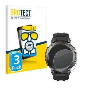 3x Matte Glass Screen Protector for Huami Amazfit T-Rex Ultra Anti-Glare - Zdjęcie 1 z 7