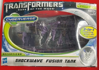 Transformers Movie DOTM Cyberverse Shockwave Fusion Tank MISB - Image 1 of 2