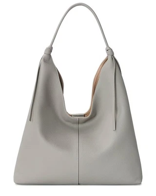 Tiffany & Fred Paris Full-Grain Leather Tote Women's Grey - Image 1 of 3