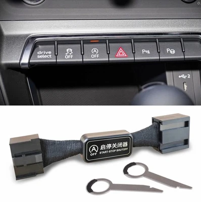 Enchufe cancelador eliminador motor arranque parada A-OFF para Audi A3 S3 RS3 8V Q3 F3 Q2 Foto 1 de 4