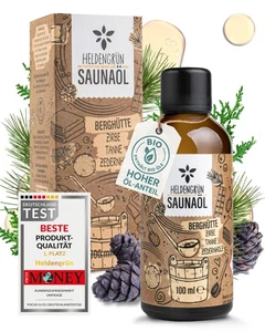 BIO Saunaaufguss Wald “Berghütte” [100 % NATURREIN] Saunaöl - Bild 1 von 8