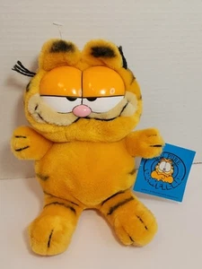 Vintage 10" 1978-1981 Dakin Inc. GARFIELD the Cat Plush - With Tags - Picture 1 of 14