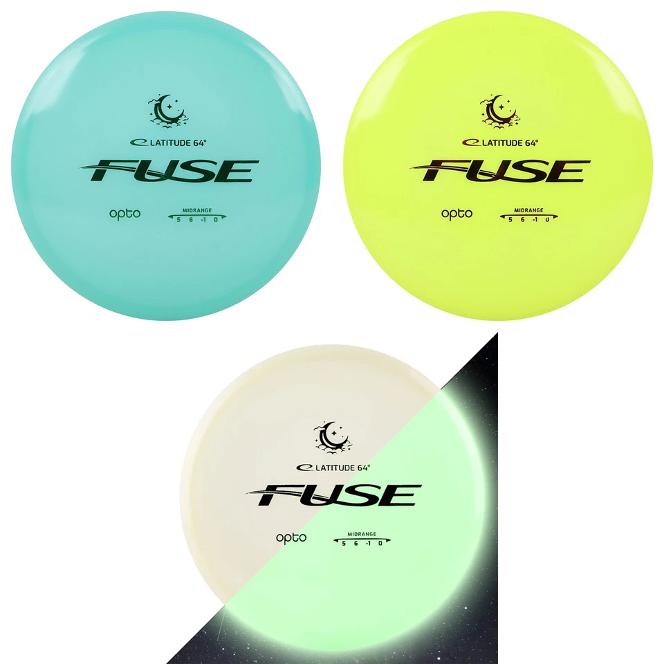 Latitude 64 Disc Golf Opto Moonshine Fuse Midrange 5/6/-1/0 - Image 1 of 1