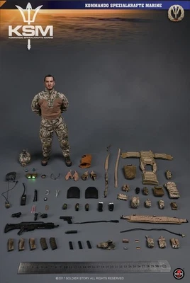1:6 Soldier Story SS104 KSM Commando Specialkrafte Marine LIGHT UP NVG presa Foto 1 de 4