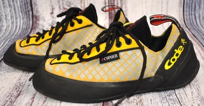 Cypher Code Approach Bouldering Climbing Shoes Men's Size 8 Woman's Size 9.5 - Image 1 of 4