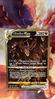 Giratina VSTAR (Secret) Gg69/Gg70 Crown Zenith: Galarian Gallery Holo - Bild 1 von 2