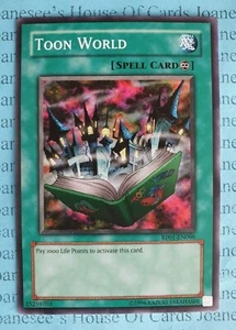 Toon World RP01-EN066 Common Yu-Gi-Oh Card Mint/NMint  - Picture 1 of 3