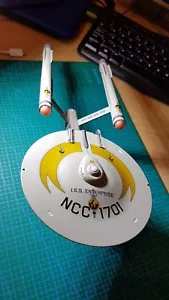 NO MODEL Jumbo Constitution Class decal set - Star Trek EAGLEMOSS - DECALS ONLY - Foto 1 di 20
