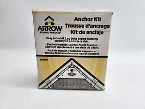Arrow Shed AK100 Concrete Anchor Kit- New Sealed - New Sealed