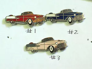 1955 Belair Convertible Chevrolet Pin Vintage _ Choice of Color *1 Pin*) - Picture 1 of 6