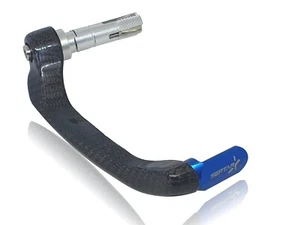 PARALEVA FRENO DESTRO IN PURO CARBONIO SEPTAR para leva protezione leva BLU - Imagen 1 de 1