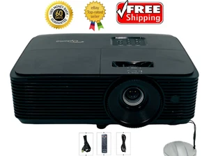 Optoma HD144X DLP Projector 3400 Lumens Cinema & Movie Full HD 3D 1080p HDMI - Picture 1 of 8