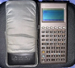 Hewlett Packard HP 48S Scientific Graphing Calculator With Pouch & Batteries - Picture 1 of 10