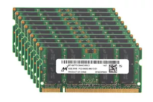 Micron 4GB 2Rx8 PC2-6400 Notebook intel RAM SO-DIMM Laptop Memory DDR2 800Mhz - Picture 1 of 12