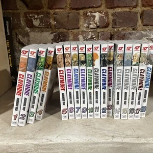 Claymore Vol. 1-7, 9-17, +20 Manga Supernatural Fantasy Action Graphic Novel Lot - Picture 1 of 4