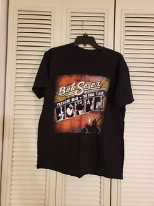 Bob Seger Travelin’ Man The Final Tour Black T-Shirt Men's Size Large - Picture 1 of 4