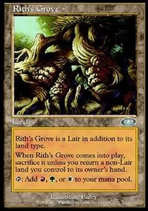 *MRM* FR/VF 4x Bosquet de Riss - Rith's Grove MTG PLS - Imagen 1 de 1