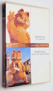 GARFIELD THE MOVIE & A TAIL OF TWO KITTIES DVD Live Action Animated Family PG CC - Bild 1 von 4