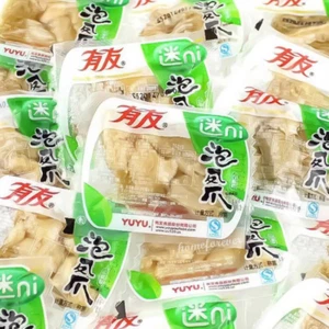 1000g cibo cinese Youyou piccante piedi di pollo snack classico sapore Shanjiao - Foto 1 di 6