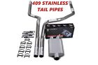 Dodge Ram 1500 94-03 2.5&quot; Stainless Dual Exhaust Kit Cherry Bomb Pro