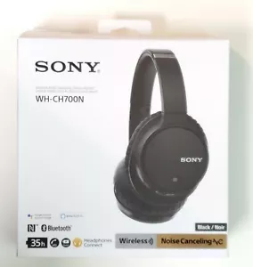 Sony WH-CH700N kabellose Geräuschunterdrückung schwarz Bluetooth Kopfhörer - Bild 1 von 12