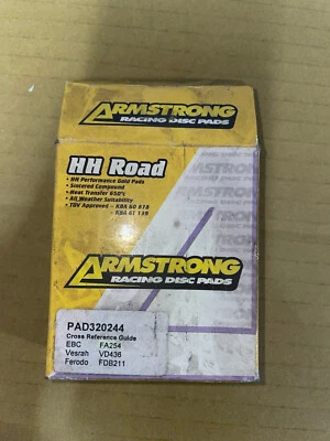 PASTILLAS DE FRENO ARMSTRONG 320244 FA254 Honda Kawasaki Suzuki Harley-Davidson (CAJA 1) Foto 1 de 4
