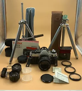 Canon AE-1 Programm Spiegelreflexkamera 35 mm mit 50 mm f/1,8 FD Objektiv Kit Vintage Extras - Bild 1 von 9