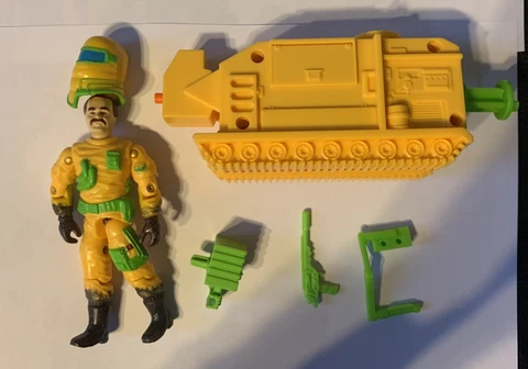 1991 GI JOE CLEAN-SWEEP v1 ECO-WARRIORS 100% COMPLETE WITH FILE CARD Cover