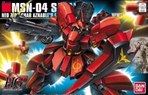 Bandai High Grade HG 1/144 HGUC MSN-04 Sazabi - Foto 1 di 3