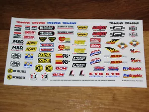 RC CAR DECALS/STICKERS 1/8-1/10 VATERRA V100/DRAGSTER/HPI SPRINT 2/TRAXXAS SLASH - Picture 1 of 3