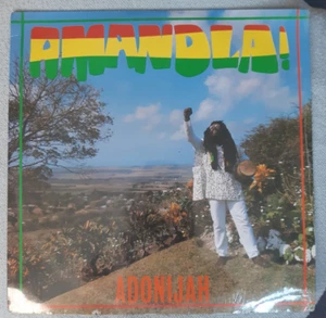 Reggae Adonijah Amandla 12" vinyl record claypso soca Power rare Azania - Picture 1 of 2