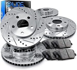 R1 Concepts Full Kit Brake Rotors + Drill Slot & Semi-Metallic Pads CEC.65133.03 - Picture 1 of 4