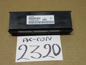 12 13 BUICK Regal 13583303 AC and Heater Control Used Stock #2320-AC  - Picture 1 of 5