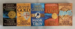 Jack Howard series (5 pb) David GIBBINS adventure intrigue - Picture 1 of 3