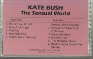 kate bush the sensual world cassette - Picture 1 of 2