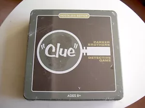 #D400 Clue Nostalgia Edition Tinned Sealed Parker Brothers Hasbro 2012 - Imagen 1 de 3