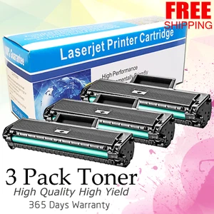 3 Pack ML1665 Toner Cartridge fits Samsung ML-1665 ML-1865W ML-1661 SCX-3206 - Picture 1 of 2