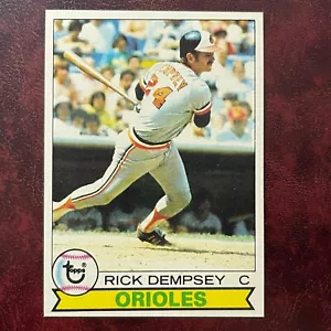 1979 Topps Set RICK DEMPSEY #593 BALTIMORE ORIOLES NM/MINT+ *HIGH GRADE* VENDING - Picture 1 of 1
