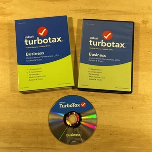 Turbotax BUSINESS 2016 CORPORATIONS Trusts ESTATES Retail Case UNTESTED AS-IS - Picture 1 of 5