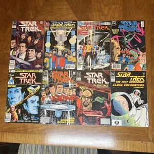 8 STAR TREK COMICS #1(89),#2(89)#12(90)#17(91)#66(94)#48(88)#33(86),#1(80) - Imagen 1 de 19