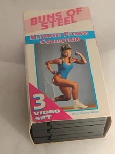 Buns Of Steel: VHS Ultimate Fitness Collection 3 tapes set - Picture 1 of 6