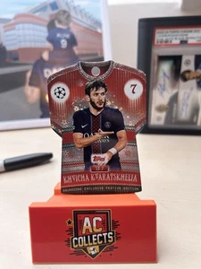 Kvaratskhelia Festive Squadzone Topps Match Attax 2025/2026 PSG 25/26 # TALLA 7 - Imagen 1 de 1