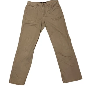 Gloria Vanderbilt Straight Leg Women's size 6 Beige Tan Denim Jeans - Picture 1 of 9