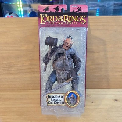 The Lord of the Rings Two Towers Dungeons Of Isengard Orc Captain ToyBiz 2004 - Image 1 of 3