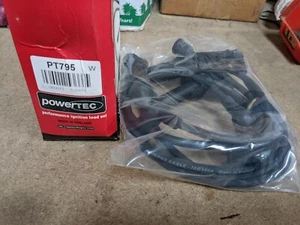 POWERTEC IGNITION LEAD SET PT795 FITS HYUNDAI MITSHIBITSHI - Picture 1 of 1