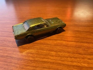 1968 Custom Cougar USA Olive Brown Interior Redline HotWheels Cars - Picture 1 of 14