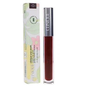 CLINIQUE Pop Plush Creamy Lip Gloss Black Honey Pop 0.11 oz - Picture 1 of 8